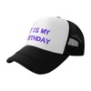 ZBDSKLEX Happy Birthday Trucker Hat for Men Women, Adjustable Mesh