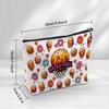 RTTLALUO Basketball Makeup Bag, Cute Basketball Gifts For Women Men,
