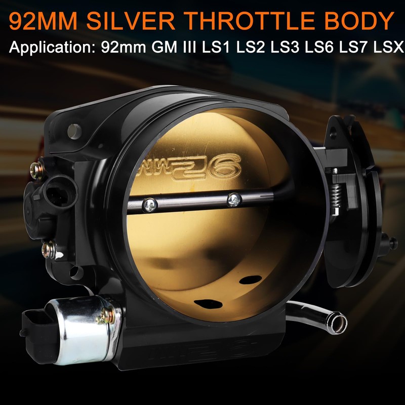 LOREADA 92mm Throttle Body for LS1 LS2 LS3 LS6 LS7