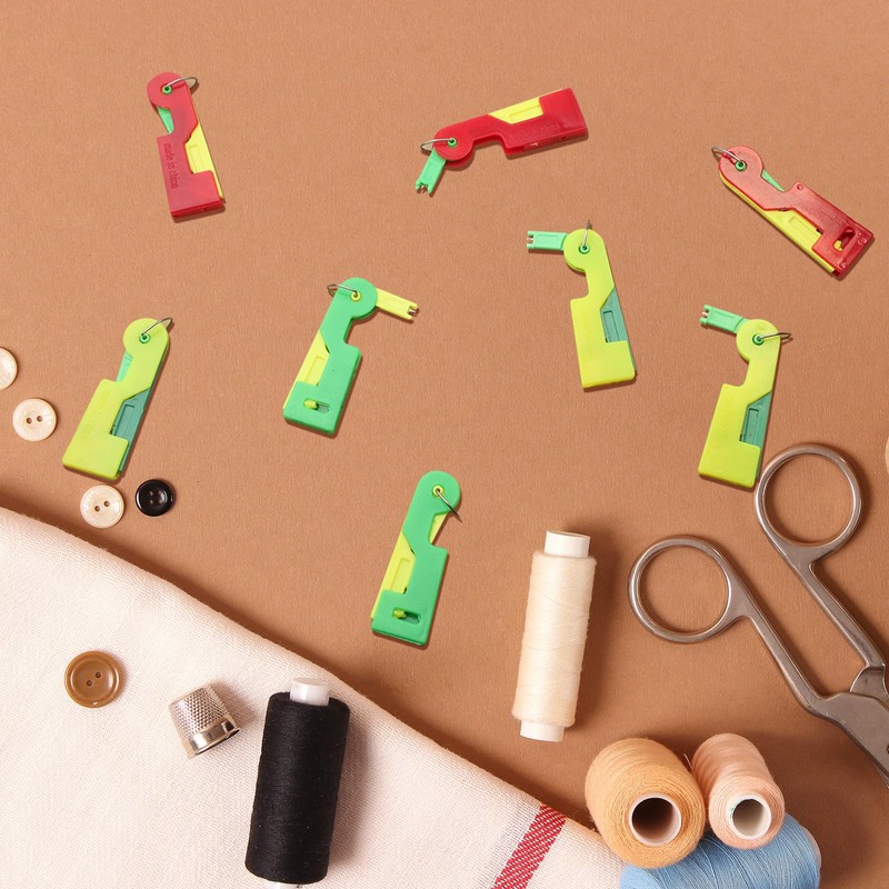 TAIHOBO Needle Threaders, Automatic Needle Threader DIY Embroidery, 20PCS Sewing