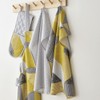 Catherine Lansfield Larsson Geo Two Pack Tea Towels Ochre
