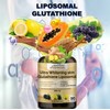 90 Count (Pack of 1) Liposomal Glutathione organic Vitamins 3000mg
