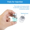 5ml Glass Vials for Injection, with Self Healing Injection Port,