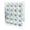 Longridge 20 Ball Perspex Golfball Anzeige - Klar