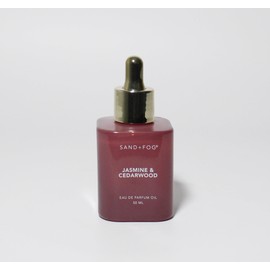 Sand + Fog Jasmine & Cedarwood Eau de Parfum Oil, 1.7oz, Dropper Bottle