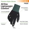 DEX FIT Nylon Work Gloves FN320, 3D Comfort Fit, Power