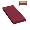 Pakunoda Premium Outdoor Bench Cushions for Patio Furniture 3.5inches Memory