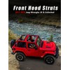 Vepagoo Front Hood Struts fit Jeep Wrangler JK & Unlimited