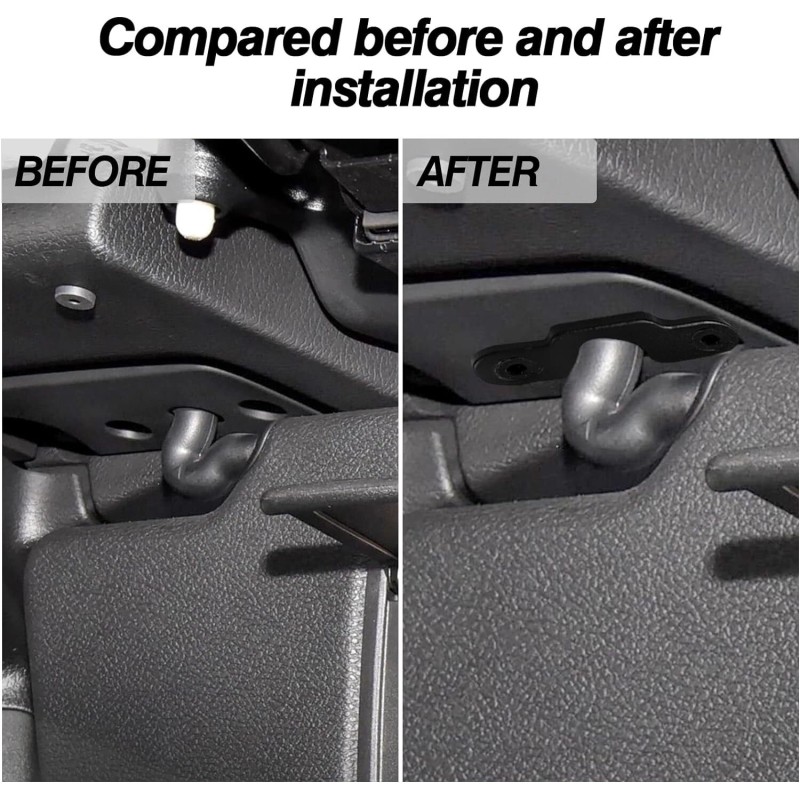 LIANGREN Set Sun Visor Clip Repair Kit Fit Jeep Wrangler