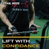 LETHAL MODE Leather Gym Grips – Leather Palm for Weight