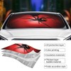 Widow Spider - Parasol para parabrisas delantero de coche, para