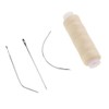 zalati Hair Track Weft Cotton with 3pcs J+I+C Shaped Thread