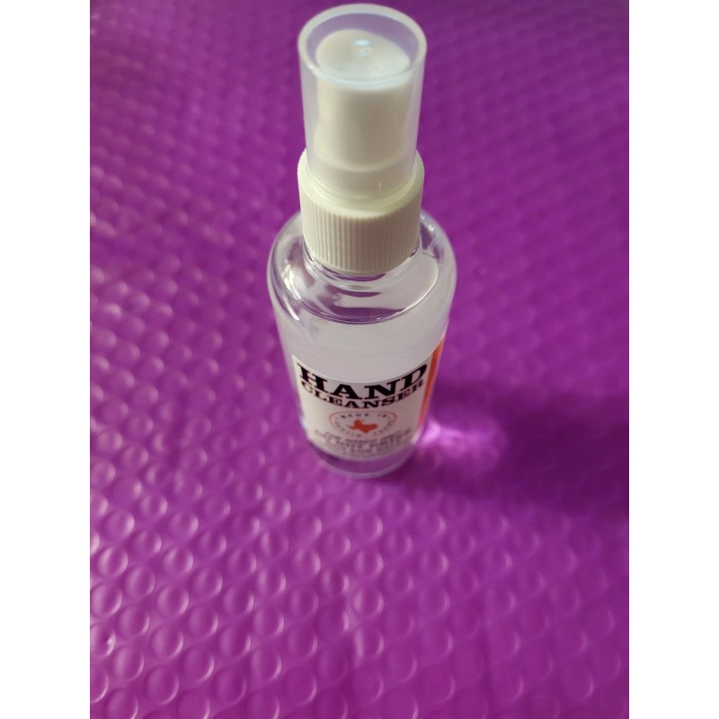 Tito's Hand Cleanser 100 ml Collectible Spraying Plastic Bottle Rare