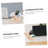 OSALADI 3pcs Aluminium Alloy Charging Stand for Gold Anti- Design