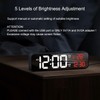 Digital Clock for Bedroom, Clocks for Living Room Decor, Desk