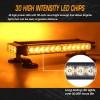 LINKITOM Roof Top LED Strobe Light Bar with Magnetic Base