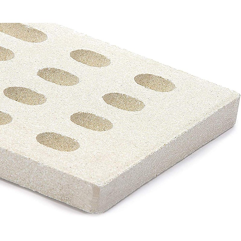Cookingstar Ceramic Brick Flame Tamer, Grill Ceramic Briquettes (8-Pack) for