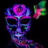 Lecute 6 Crayones Luminosos Fluorescentes Maquillaje Pintura Neon R