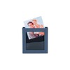 USB Box for 1 USB Flash Drive with Picture Window.
