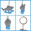 AWAVM Set of 10 Keychains, Tung Tung Sahur Toy -