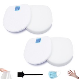 Replacement Filter Kit for Shark Rocket IX140, IZ362H, IZ440H, IZ462H, IZ482H, IZ483H,IZ162H, IX141, IZ140, IZ142, UZ145 - Replaces Part #617FJ140 (2-Pack Foam & Felt Filters + Brush)