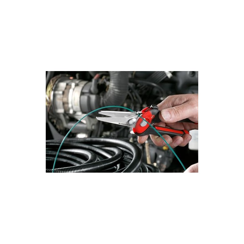 Facom Multi-Purpose Cutting Shears, 980PB, Alloy Steel Blade, Ambidextrous, Classic