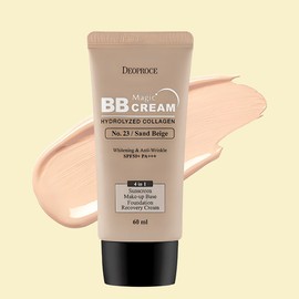 Anjumain Deoproce Magic BB Cream SPF50+ PA+++ 60ml No. 23 Sand Beige × 60g × 60ml × 1 unit / 디오프러스 매직 비비크림 SPF50+ PA+++ 60ml 23호 샌드베이지 × 60g × 60ml × 1개