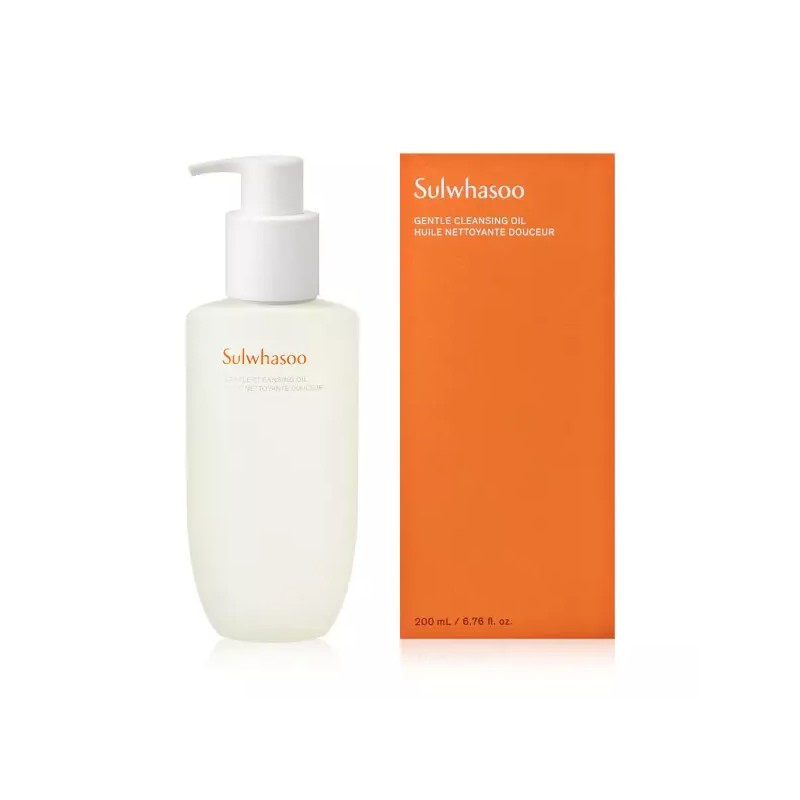 Sulwhasoo 설화수 순행 클렌징 2종 (폼200ml+오일200ml) Sulwhasoo Gentle Cleansing Duo
