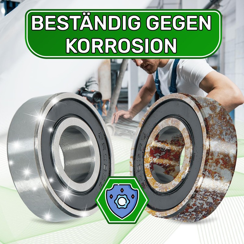 Universal Ball Bearings 6004 2RS 20 x 42 x 12