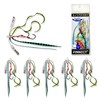FINNECT Tie Lava Tie Skirt Hook with Rattle, 2 Needle