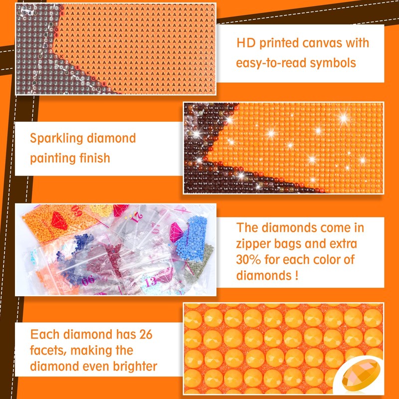 Shells and Palm Trees on Beach DIY Diamond Painting Kit