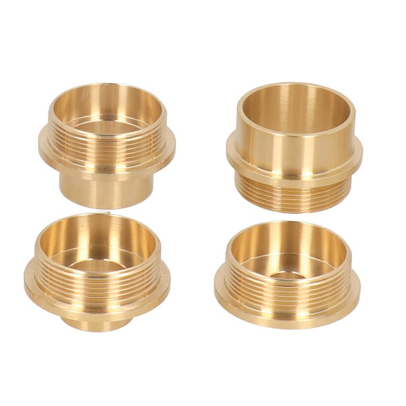 11Pcs Brass Router Template Guides Set for Dovetailing, Hinge Routing,
