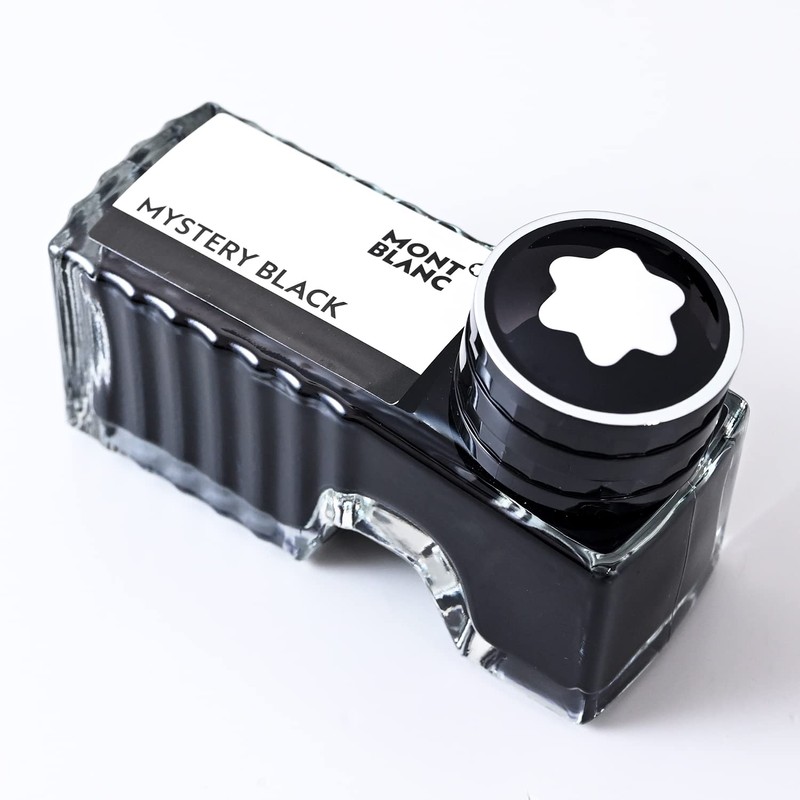 Montblanc Ink Bottle Ink for Fountain Pen 128184 Mystery Black