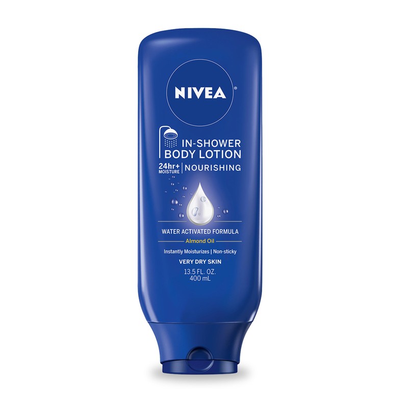 NIVEA In-Shower Nourishing Body Lotion 13.5 Fluid Ounce