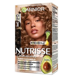 Tinte Capilar Permanente Nutrisse Garnier Rubio Caramelo C1
