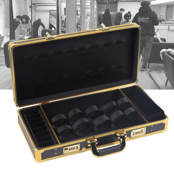 Lidhujnk Professional Barber Case, Stylist Tool Box Organizer, Barber Carrying