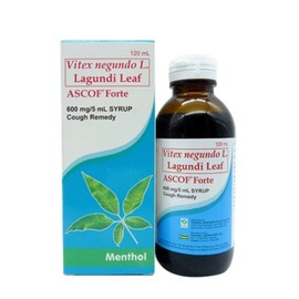 Ascof Lagundi Leaf Syrup Menthol 120ml