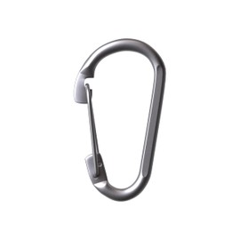 RiaYer 1-Pack 5/16" (8mm) Marine Grade 316 Stainless Steel Spring Snap Hook Heavy Duty Quick Link Carabiner for Boat Dock Line Kayak Sailing