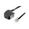 Wentronic RJ-11/TAE N Adapter - cable interface/gender adapters (RJ-11 M,