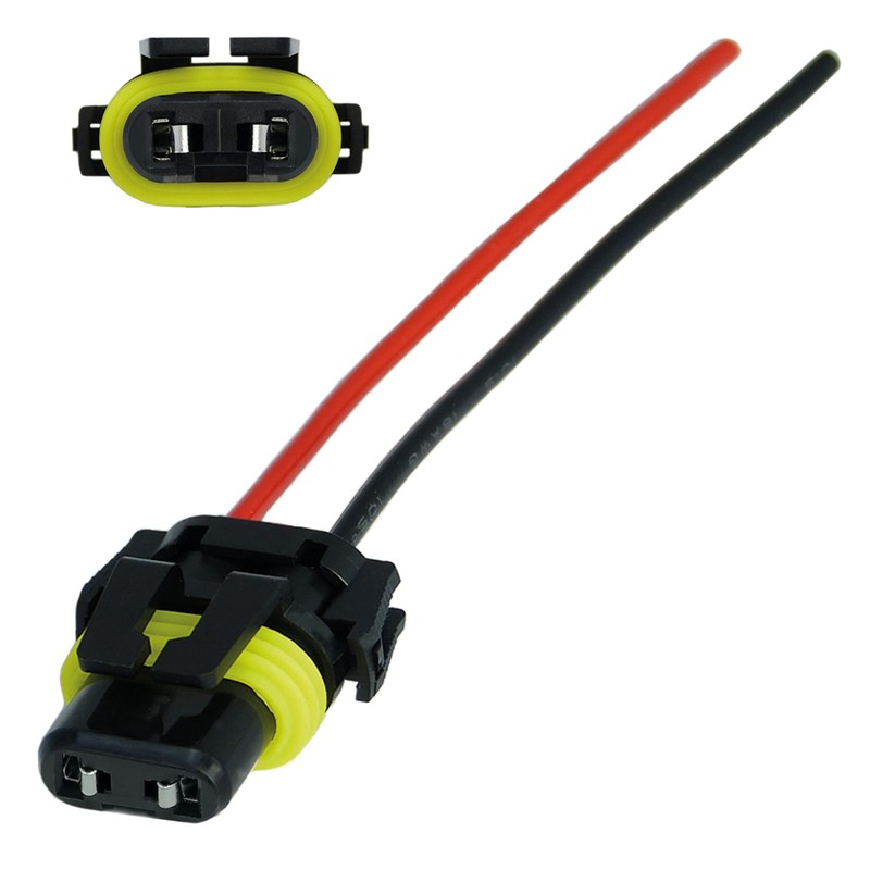 L & P Car Design 2x HB3 HB4 Lamps Plug