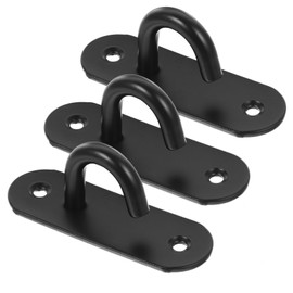 GANAZONO 3pcs Wall Anchor Hooks for Hanging Hangers Resistance Band Anchors Gym Hook Lighting Fitness to Open