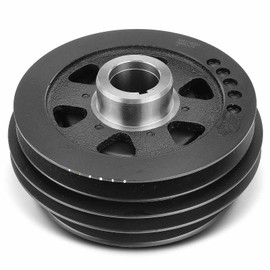 A-Premium Engine Harmonic Balancer Crankshaft Pulley Compatible with Nissan Frontier 1998-2004, Xterra 2000-2004, DOHC L4 2.4L, Replace# 123033S500, 123039WA0A