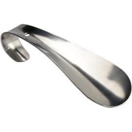 Portable Shoe Horns, Travel Shoes Horn, Stainless Steel Metal Shoe Horn, Shoe Helper For Men, Shoe Spoon For Women, Metal Shoe Helper For Kids Or Adults for Kids Men Women Silver Tone