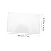 CAXUSD 20pcs Clear Card Protector Sleeves Sports Card Protectors for