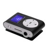 MP3 Player Portable Music Player Clip On Back LCD Display