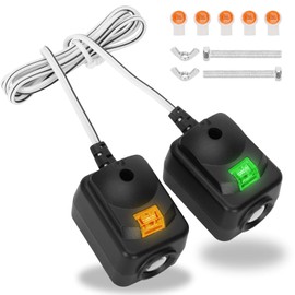 820CB Garage Door Sensor (Receiving&Sending), Compatible with All Chamberlain/Liftmaster/Sears/Craftsman Garage Door Openers Made After 1997, Replacement for 41A5034, G801CB-P, 801CB, 041-0136