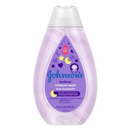 Johnsons Baby Bedtime Moisture Wash 13.6 Ounce (Pack of 2)
