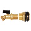 Joywayus Brass Water Container/Rain Barrel Spigot 3/4" Threaded Quarter Turn