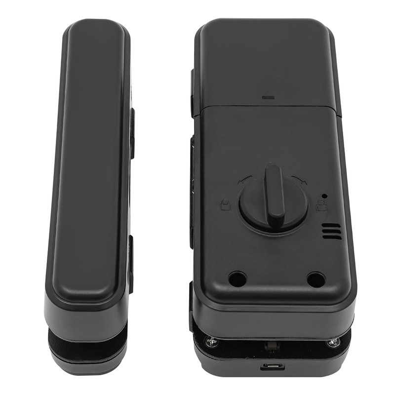 Smart Door Lock,Fingerprint Glass Door Lock,Lock Automatically Smart Lock 4