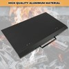 ECOTRIC 36" Griddle Cover Lid Powder Coated Black Aluminum Compatible